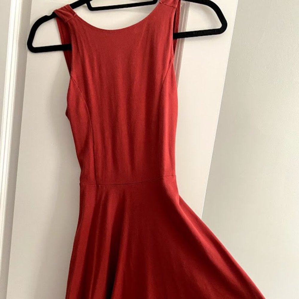 Women's size small burnt orange summer dress